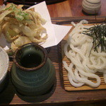 うどん居酒屋 澄 - かき揚ざるうどん