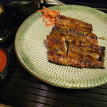 竹林亭 - 蒲焼き定食