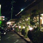 竹林亭 - 外での販売