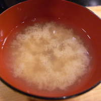 かぐら坂 新富寿司 - お椀（しじみ汁）