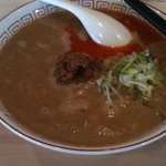 博多麺屋　ゆず - 素のラータンメン（480円）トッピング無しでは少しさびしい。