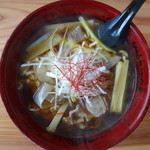 鴨南蛮らーめん（\780税込み）