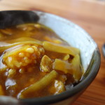 素晴らしく美味しい鴨南蛮カレー（ミニ丼）