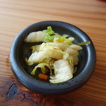 ランチのお新香