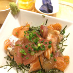Mimizuku Nijuugo - ランチの漬け海鮮丼