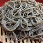 江戸そば - 黒い蕎麦