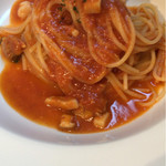 cucinetta girasole - ペスカトーレは貝殻がなくて、食べやすいです