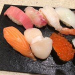 Sushi Matsu - ランチの特上にぎり。
                        うまし。