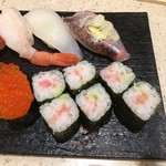 Sushi Matsu - ランチの特上にぎり。
                        うまし。