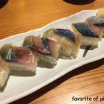 道三 - バッテラ / 600円