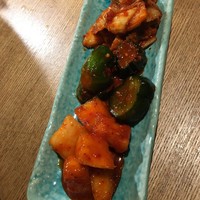 個室焼肉匠 - キムチ盛り合わせ