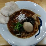 青波 - 「慕情」正油＆味付玉子トッピング850円