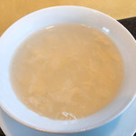 アイニーズ - 麻婆豆腐セットの卵スープ