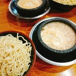 らーめん能登山 - 石焼つけ麺チーズ (中) 890円