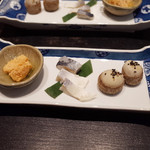 三代目 まる天 - 助子煮、にしんずし、きぬかつぎ