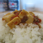 台湾料理 百味鮮 - 激辛麻婆豆腐オンザライス