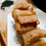 串焼き 焼とんyaたゆたゆ - 山芋。炭塩で。