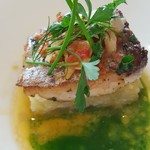 カフェレストラン オー・ミラドー - 鯛のアサリソース