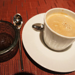 窯焼きステーキ 福田 - コーヒーとソルベ