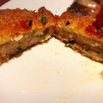 窯焼きステーキ 福田 - 海老と下仁田ネギのカツレツ