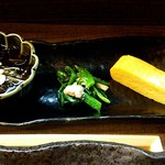 Izakaya Toribayashi - ランチの小鉢３種