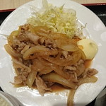 八海食堂 - しょうが焼きアップ