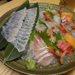 和乃食はねや - 刺身の盛合わせ