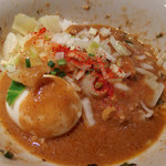 アジトイズム - ajitoのまぜそば（800円）＋〆のリゾット（200円）