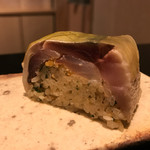 鮓 きずな - 銚子 〆鯖棒鮨