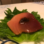 鮓 きずな - 壱岐 ヨコワ漬け もろ味噌