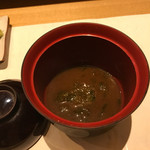 鮓 きずな - 明石鯛の赤出汁