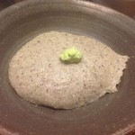 手挽きそば 一心 - そばがき