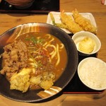 難波千日前 釜たけうどん - 肉カレーうどん