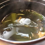 美よし野寿司 - スープ