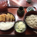 長寿庵 - そば定食￥７５０