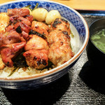 むろまち鳥や - 焼き鳥丼