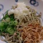 中国山地蕎麦工房 ふなつ - 辛味大根のおろし蕎麦