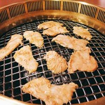 えいゆー - ▲塩ミノ胡椒効きすぎだけど、それが美味い