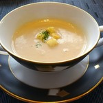 鉄板焼 彩 - スープ