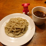 foujita - 追加でいただいた、変わり蕎麦（小さめサイズ）400円