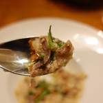 foujita - リゾット、アップで❤