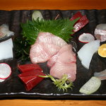 旬魚処 海蔵 - お刺身の盛合せ