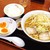 喜多方ラーメン 坂内 - 料理写真:喜多方ラーメン+もやし+味付玉子+サービス半ライス