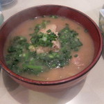 星菊水 - お味噌汁