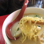 豊宝 - 本日の中華定食の白湯麺(小)