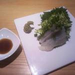 讃岐うどん あ季 - 烏賊刺し