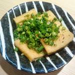 讃岐うどん あ季 - お揚げ煮