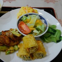 中華菜館 會賓楼 - Aランチおかず