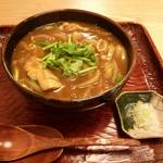 蕎麦料理 すみや - カレー南蛮蕎麦。