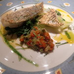 ル・ジャルダン・デ・サヴール - 魚料理（真鯛だったかな？）